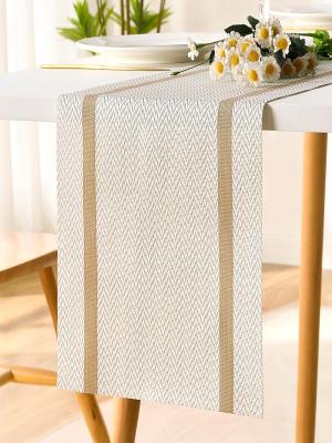 Luxury Runner Set | 6 Pcs PlaceMat With 1 Pcs Runner (6+1=7 Pcs)